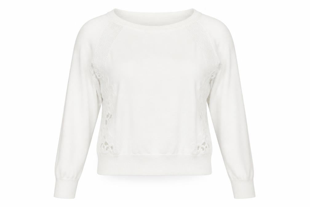 Miss Selfridge Womens Ivory   Pullover Jumper Size 14