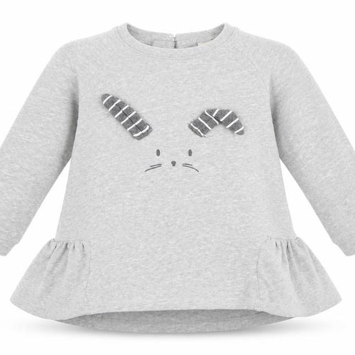 NEXT Girls Grey   Skater Dress  Size 9-12 Months  - Bunny