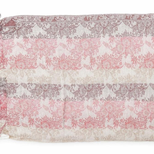 Preworn Womens Pink Geometric   Shawl/Wrap