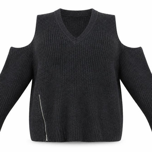 QED London Womens Grey   Cardigan Jumper Size M