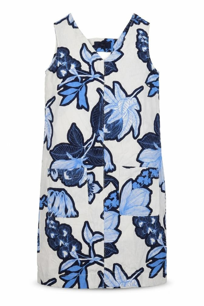 NEXT Womens White Floral  A-Line  Size 8