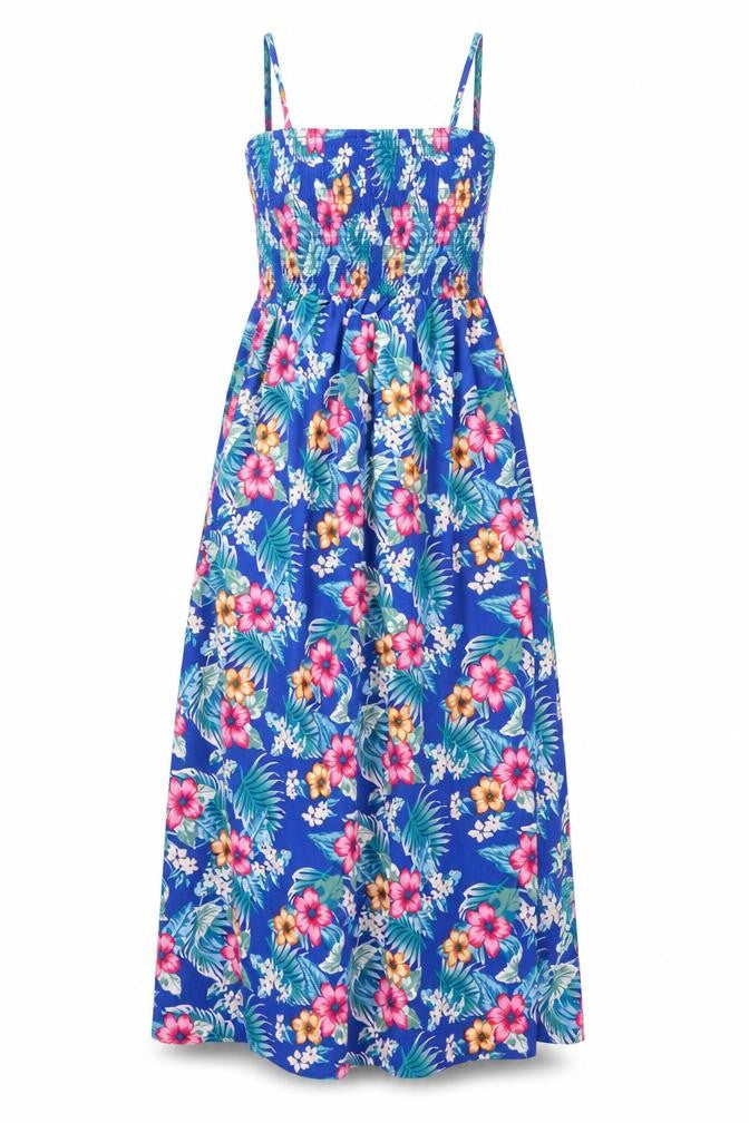 B.You Womens Blue Floral  Maxi  Size 10