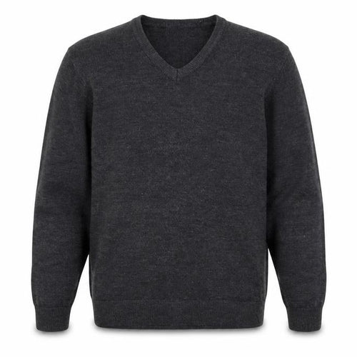 Hutson Harbour Mens Grey  Knit Pullover Jumper Size L