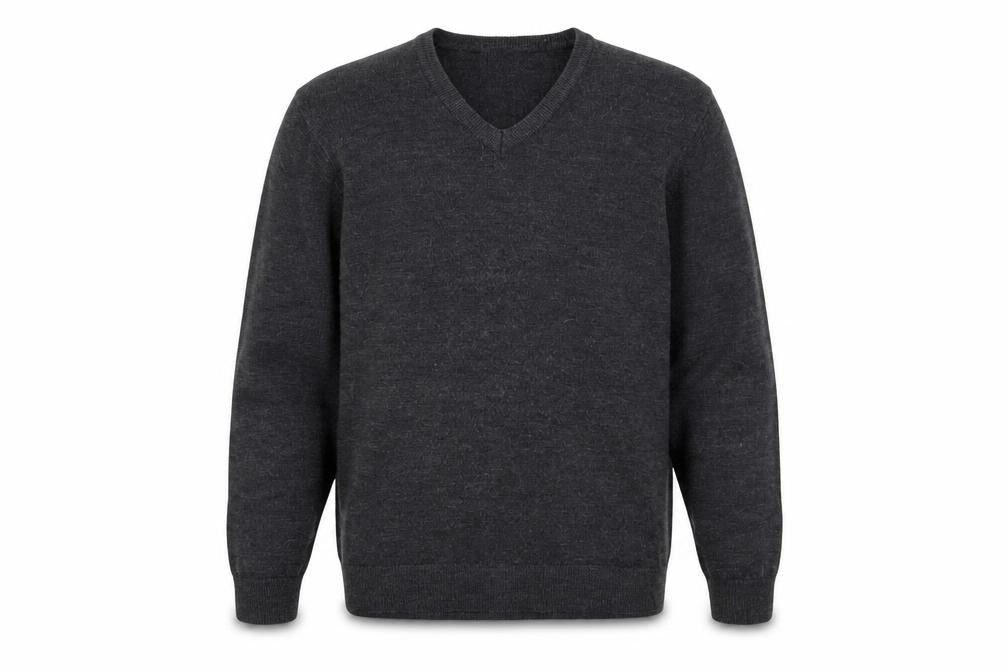 Hutson Harbour Mens Grey  Knit Pullover Jumper Size L