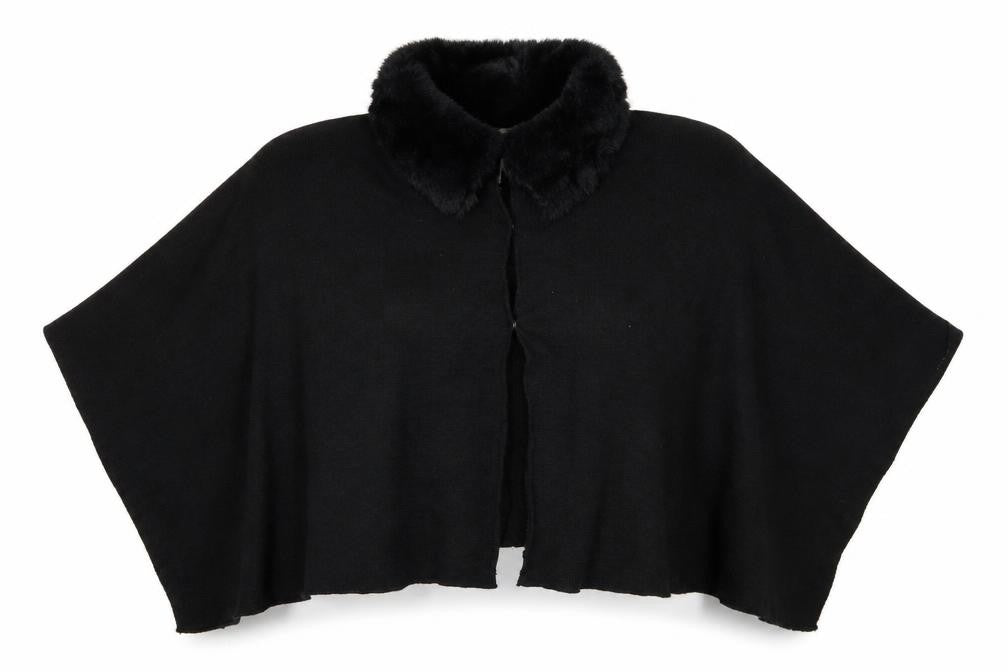 Classics Womens Black  Knit Cardigan Jumper One Size