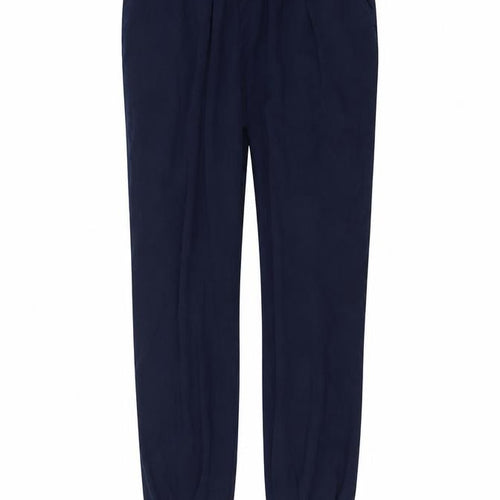 Hawiton Womens Blue   Jogger Trousers Size M L25 in
