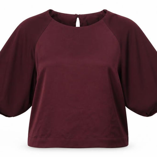 Topshop Womens Purple   Basic Blouse Size 12