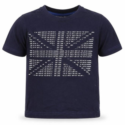 Rebel Boys Blue   Basic T-Shirt Size 6-7 Years