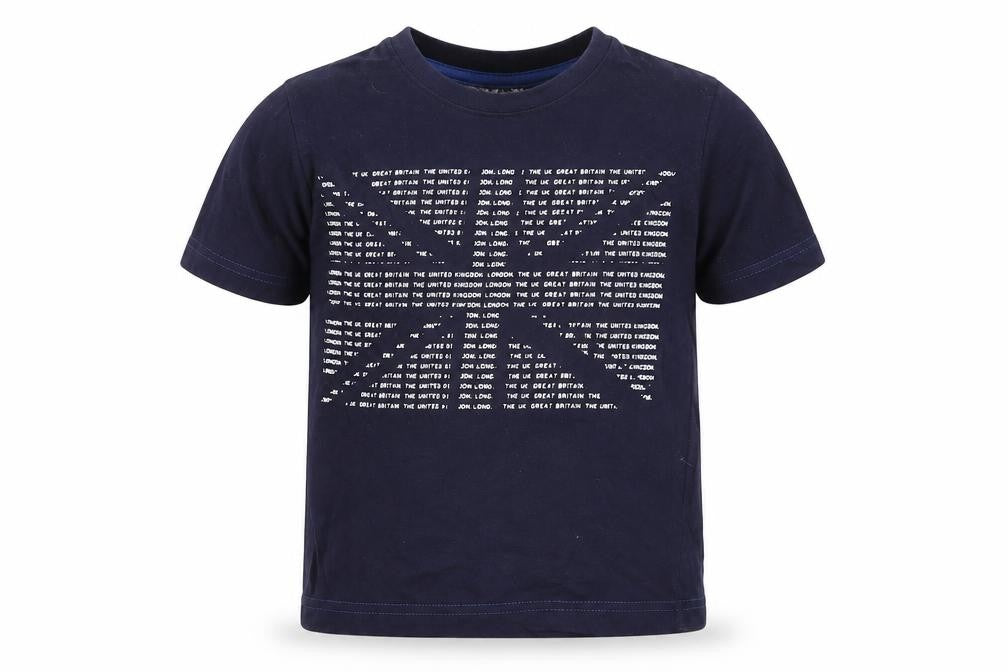 Rebel Boys Blue   Basic T-Shirt Size 6-7 Years