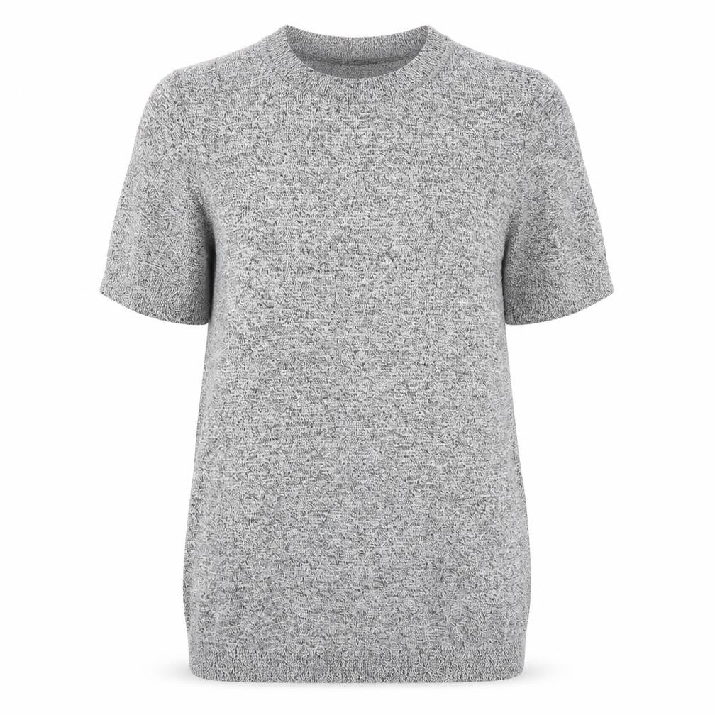 Topshop Womens Grey  Knit Pullover Jumper Size 10