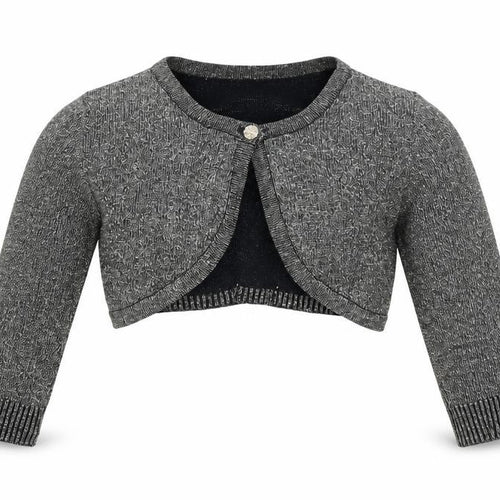 Nutmeg Girls Blue  Knit Shrug Jumper Size 5-6 Years