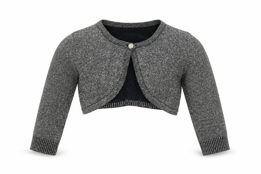 Nutmeg Girls Blue  Knit Shrug Jumper Size 5-6 Years