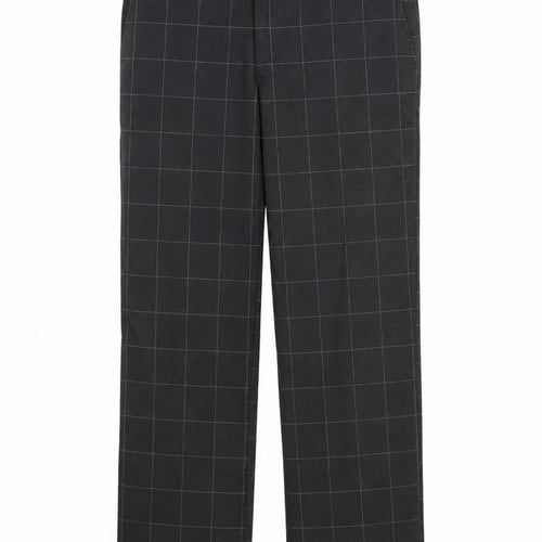 Weekday Mens Grey Check  Trousers   L29 in