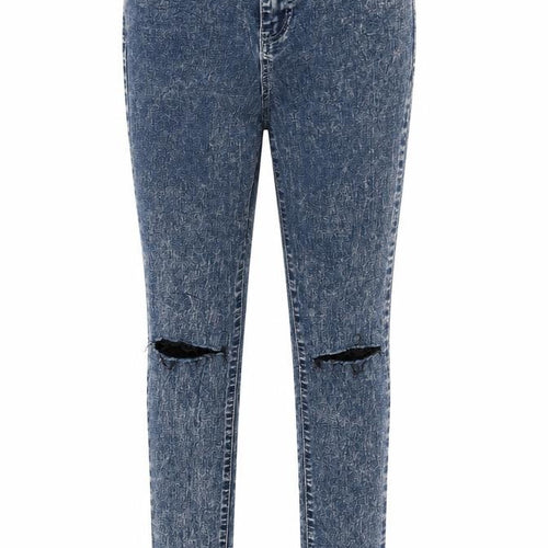 Kylie Girls Blue  Denim Skinny Jeans Size 12 Years - Acid Wash