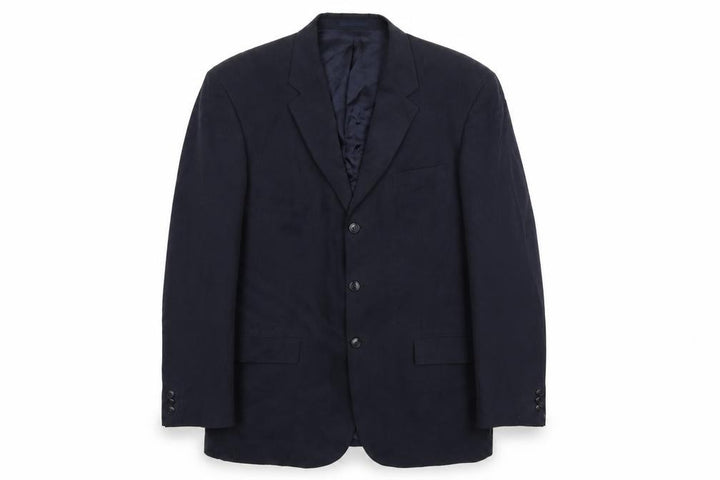 Ultimo Mens Blue Jacket Blazer Size 42