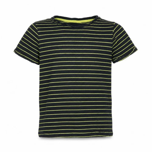 TU Boys Blue Striped Jersey Basic T-Shirt Size 9 Years
