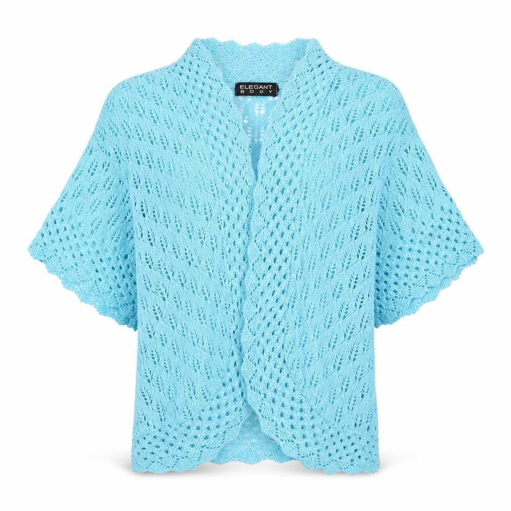 Elegant Body Womens Blue   Cardigan Jumper Size M