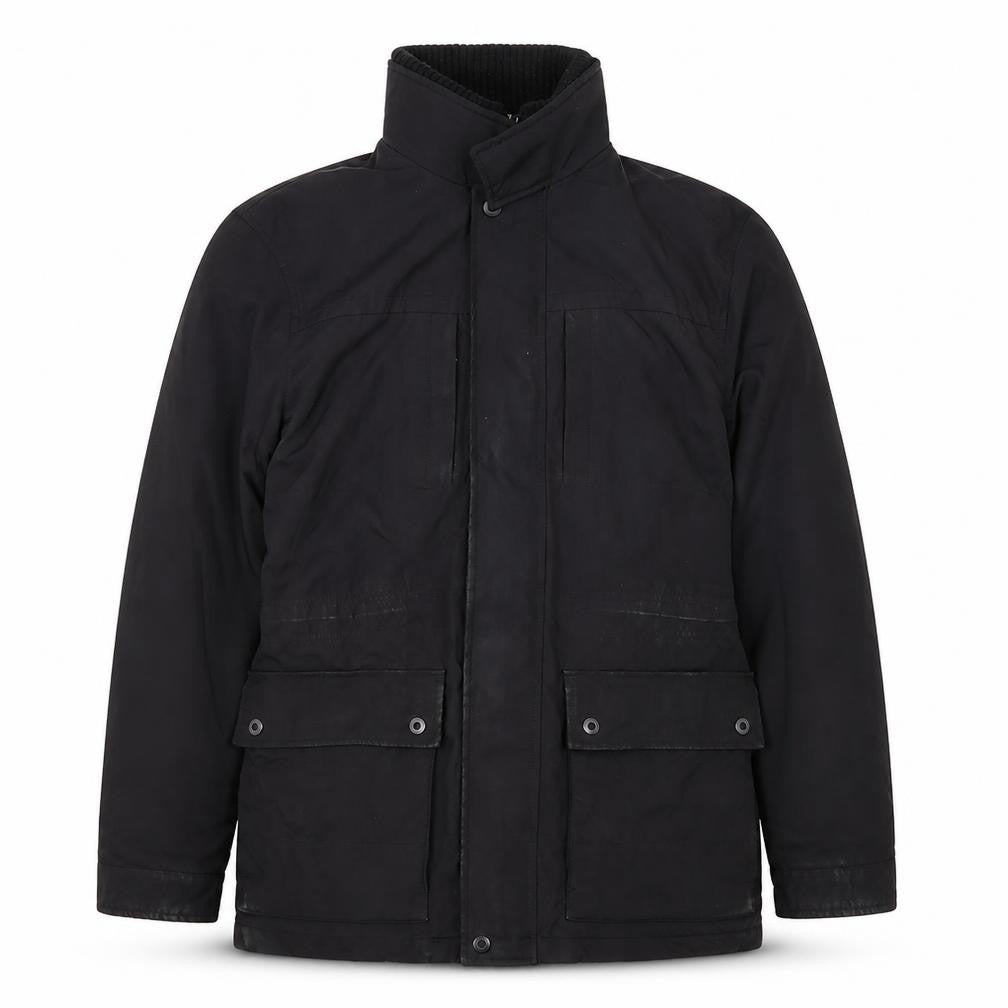 Collezione Womens Black   Bomber Jacket Coat Size L