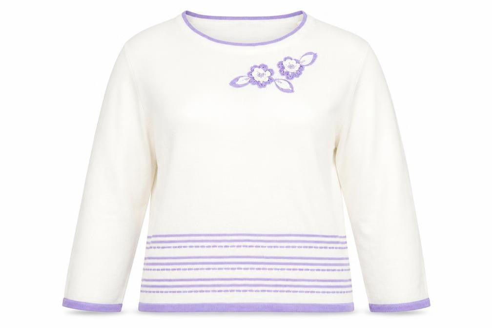Fay Louise Womens White   Cardigan Jumper Size M
