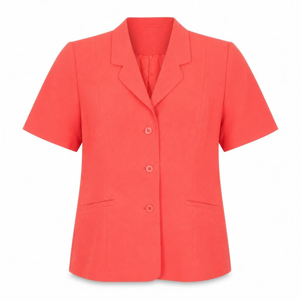 Precis Womens Orange   Jacket  Size 14