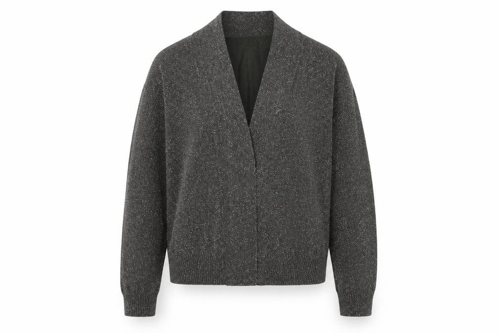 Premise Womens Grey   Cardigan Jumper Size M