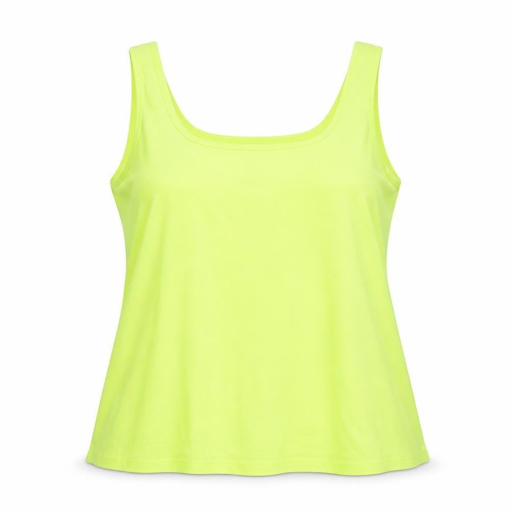 Topshop Womens Green   Basic Tank Size 8