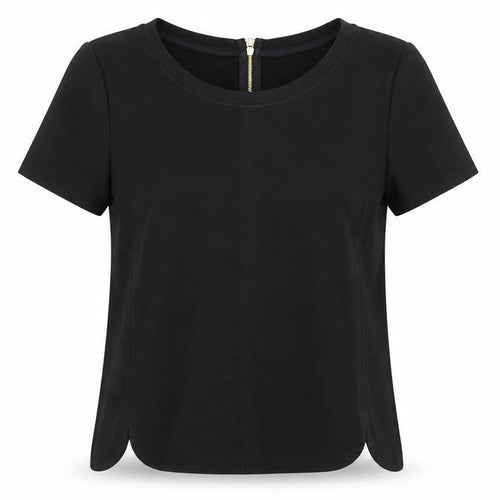 New Look Womens Black   Basic T-Shirt Size 8