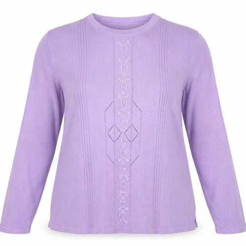 happit Womens Purple   Pullover Jumper Size 18