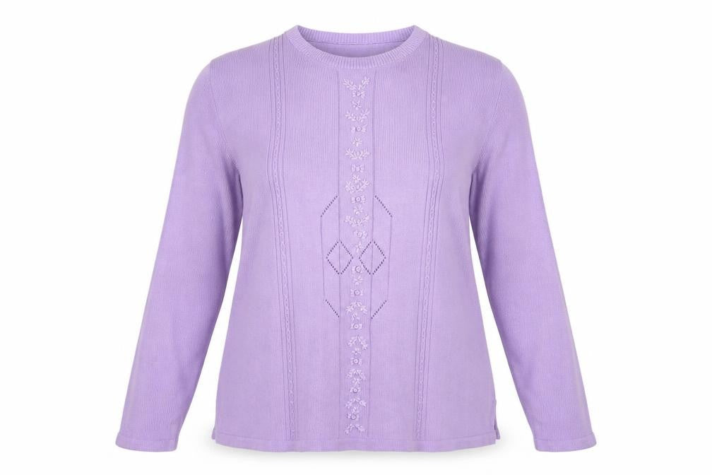 happit Womens Purple   Pullover Jumper Size 18