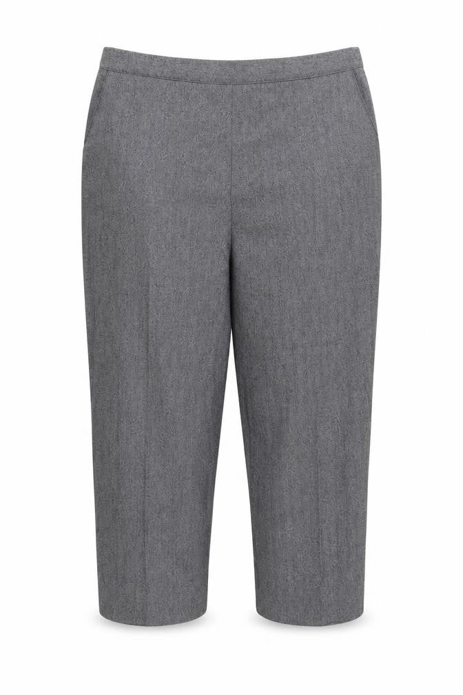 Autonomy Womens Grey   Cropped Trousers Size 20 L23 in