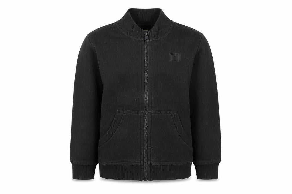 name it Boys Black   Full Zip Jumper Size 5 Years