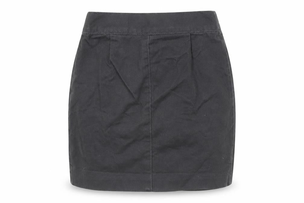 Front view of Marks & Spencer girls’ grey mini skirt, size 2-3, years