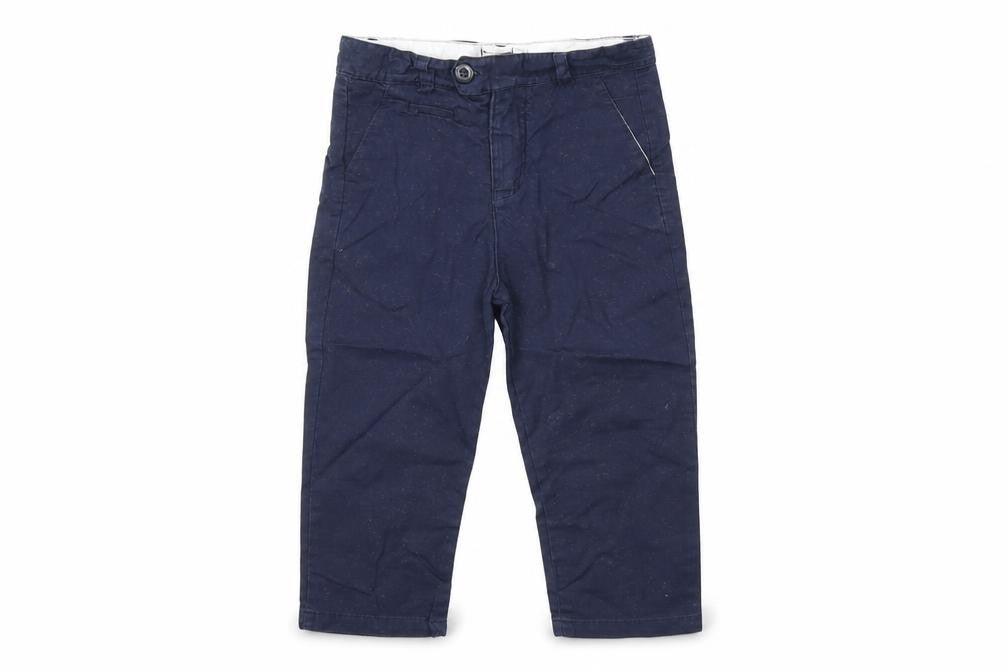 Preworn Boys Blue   Chino Trousers Size 2 Years
