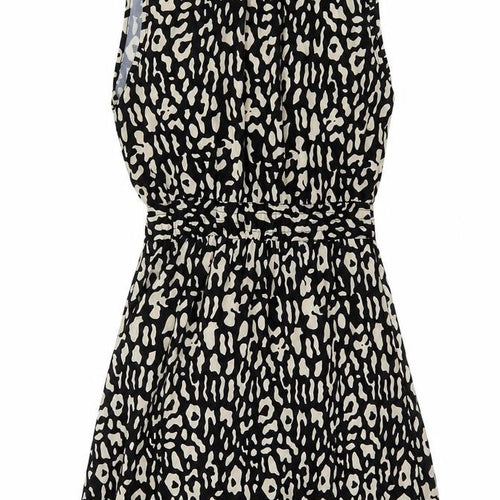 Cameo Rose Womens Brown Animal Print  Fit & Flare  Size M