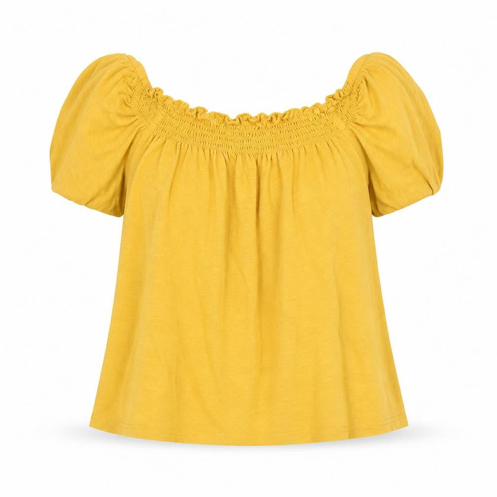 New Look Womens Yellow   Basic T-Shirt Size 6