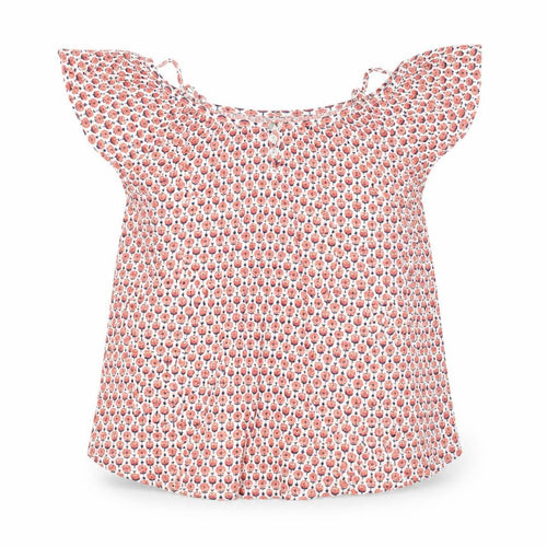 New Look Womens White Floral  Basic Blouse Size 6