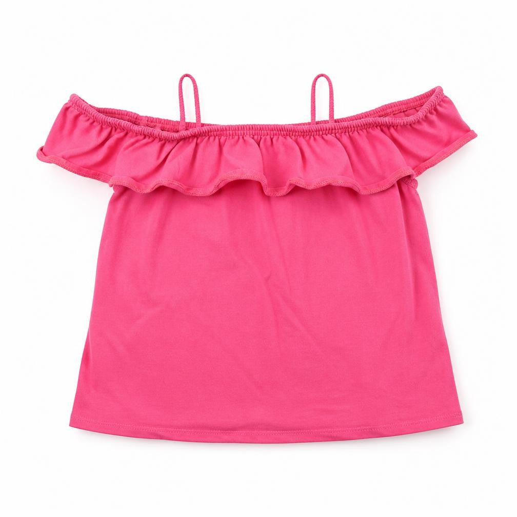 John Lewis Girls Pink   Basic T-Shirt Size 8 Years