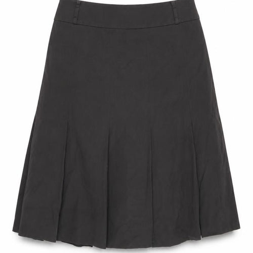 Linea Womens Grey   A-Line Skirt Size 12