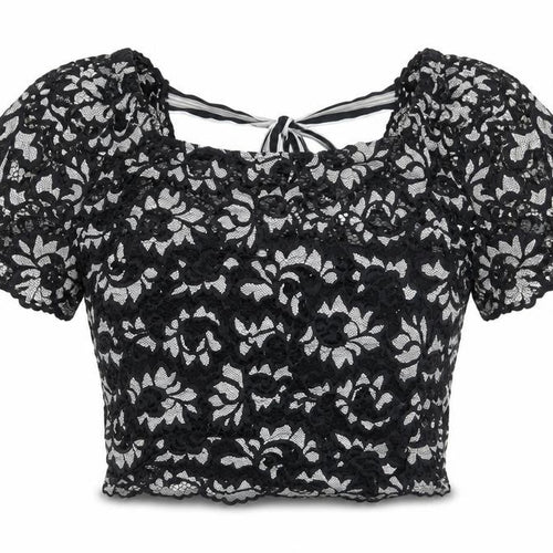 Preworn Womens Blue Floral  Basic Blouse Size S