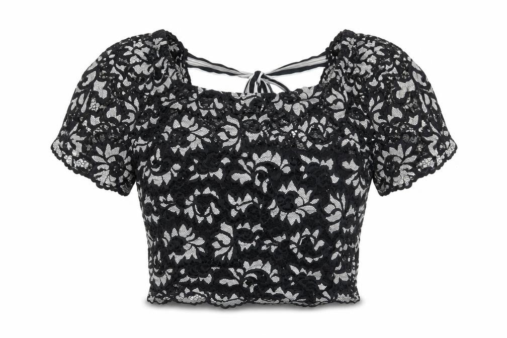 Preworn Womens Blue Floral  Basic Blouse Size S