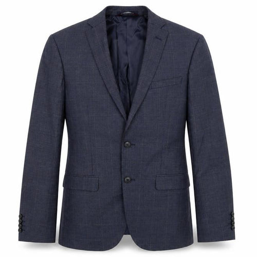 Marks and Spencer Mens Blue Check  Jacket Suit Jacket Size 36