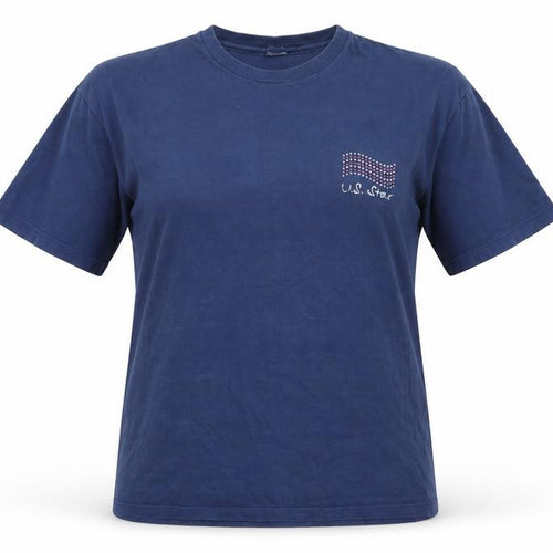 Hane tops Womens Blue   Basic T-Shirt Size XL