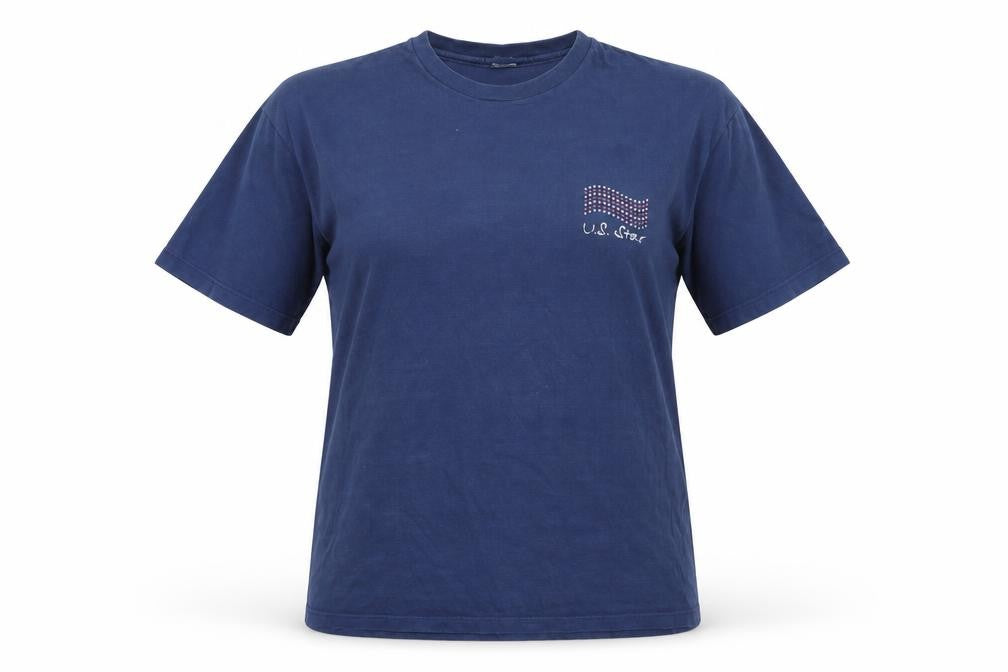 Hane tops Womens Blue   Basic T-Shirt Size XL