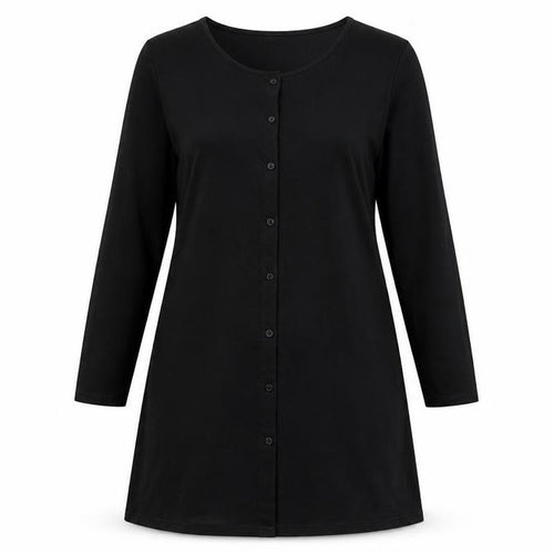 Sunnyme Womens Black  Rayon A-Line  Size XL