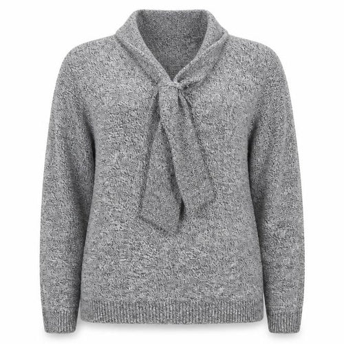 Pure & Natural Womens Grey  Knit Pullover Jumper Size L