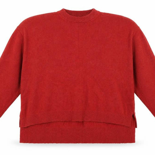 Marks and Spencer Womens Red  Knit Pullover Jumper Size XL