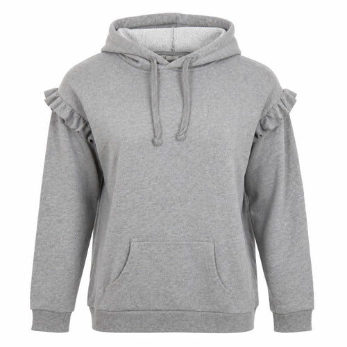 Papaya Womens Grey   Pullover Hoodie Size 10