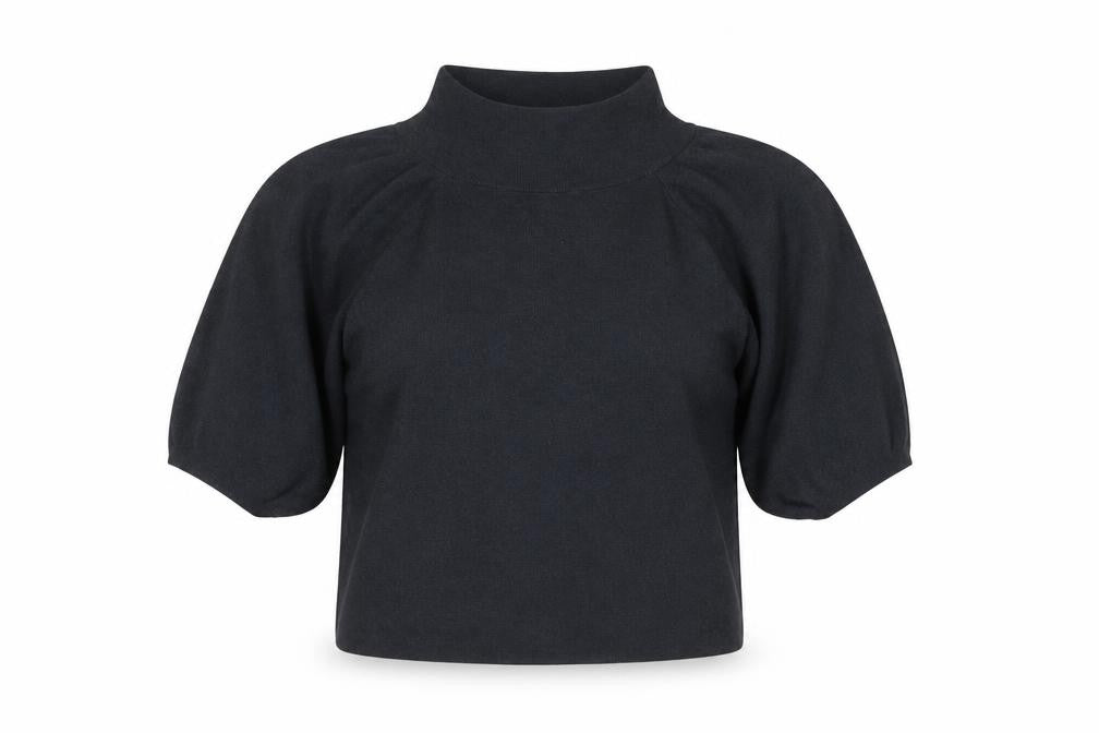Front view of H&M women’s grey jumper, size L
