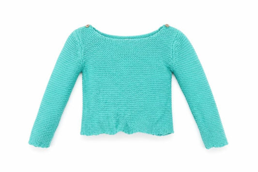 Strawberry Faire Girls Blue   Pullover Jumper Size 6 Years