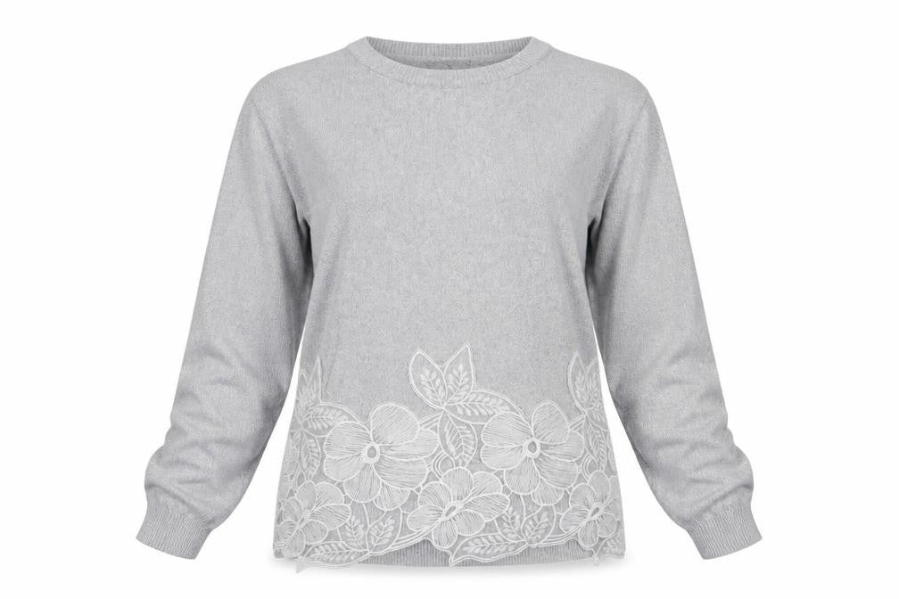 TU Womens Grey   Pullover Jumper Size 10